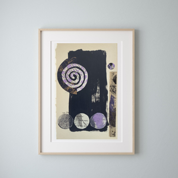 Creative Arts - Abstract art collage wall hanging image